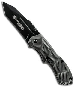 Smith & Wesson Small Black Ops SWBLOP3SMT Tanto Knife (2.5" Plain)