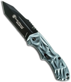 Smith & Wesson Small Black Ops SWBLOP3SMTB Tanto Knife (2.5" Plain)