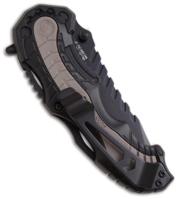 Smith & Wesson SWMP6B Black MAGIC Spring Assisted Knife (3.4" Black Plain)