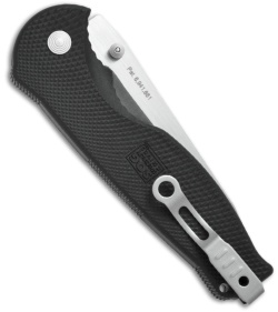 SOG Flash II Assisted Opening Tanto Knife Aluminum (3.5" Satin Serr) SGFSAT-98