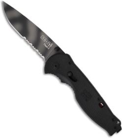 SOG Flash II Tigerstripe Assisted Opening Knife Zytel (3.5" Serr) FSA-5