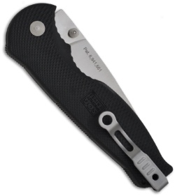 SOG Flash II Assisted Opening Knife Black Zytel (3.5" Satin Plain) FSA-8