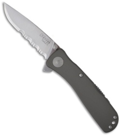 SOG Twitch II Spring Assisted Knife (2.68" Satin Serr) TWI-98