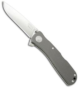 SOG Twitch II Assisted Opening Knife (2.68" Satin Plain) TWI-8