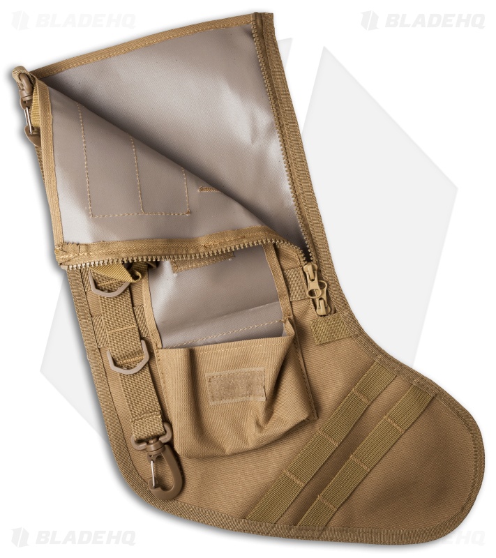 Tactical Christmas Stocking Deluxe Molle Elite Version (Coyote Tan Tactical Christmas Stocking