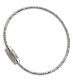 6" A&P Cable Key Ring