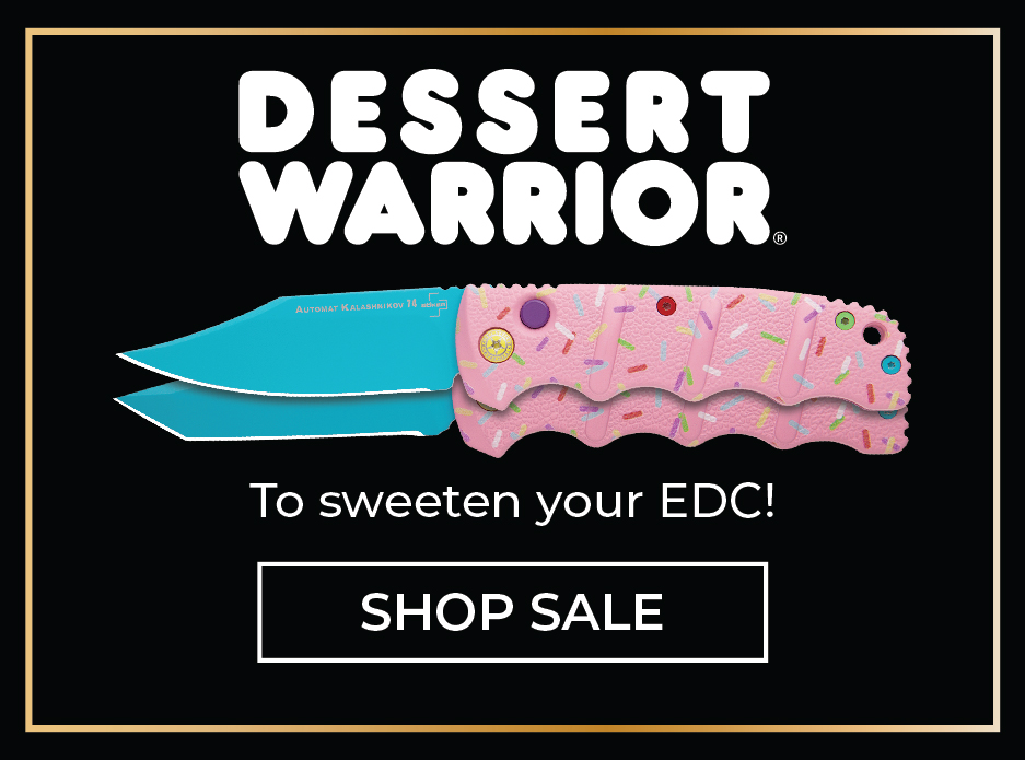 Dessert Warrior Knives On Sale