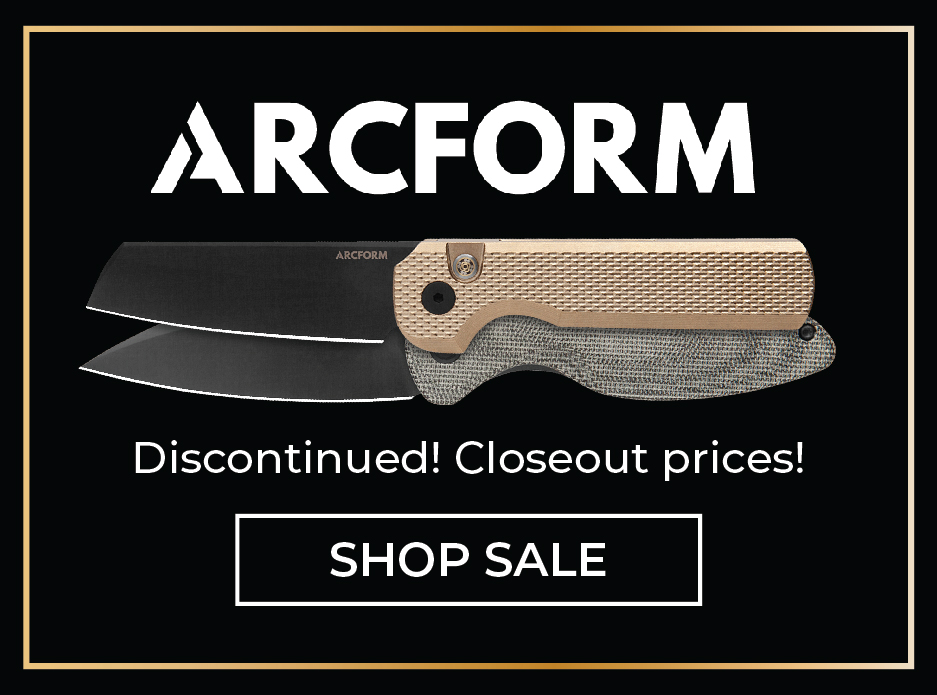 Arcform Knives On Sale