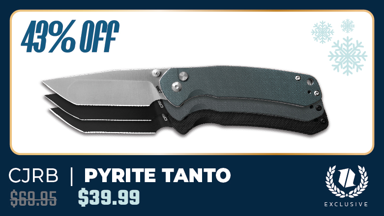CJRB Pyrite Tanto Exclusive