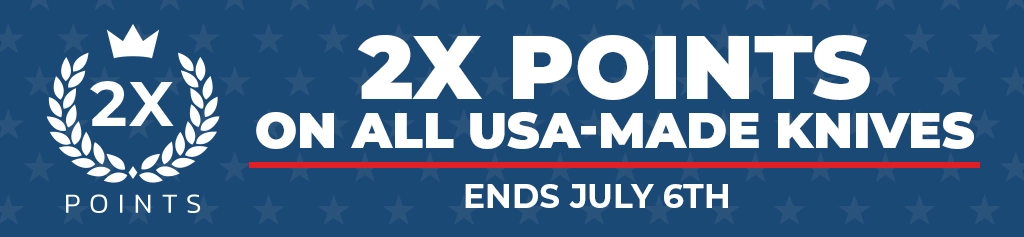 2x Points on all American Made Products!