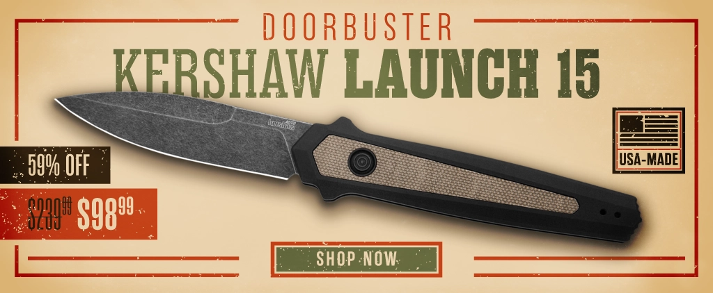 Kershaw Launch 15 Sale