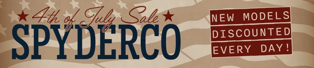 Spyderco 4th of July Sale