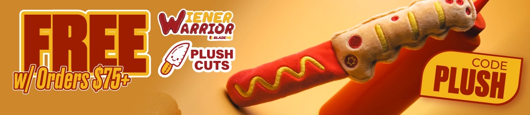 Free Weiner Warrior Plushcut with Orders $75+