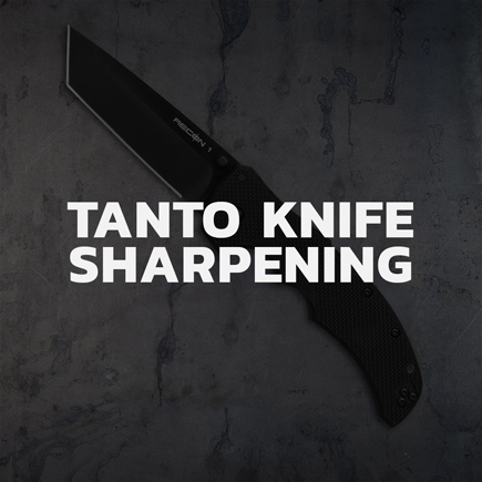 Tanto blade shape sharpening