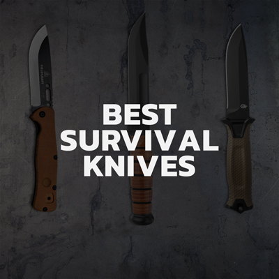Bushcraft-style knives