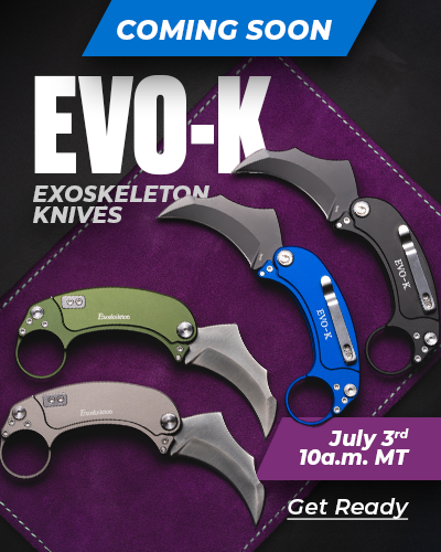 Exoskeleton Knives EVO-K Coming Soon