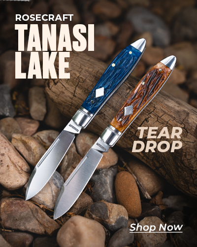 RoseCraft Blades Tanasi Lake Tear Drop