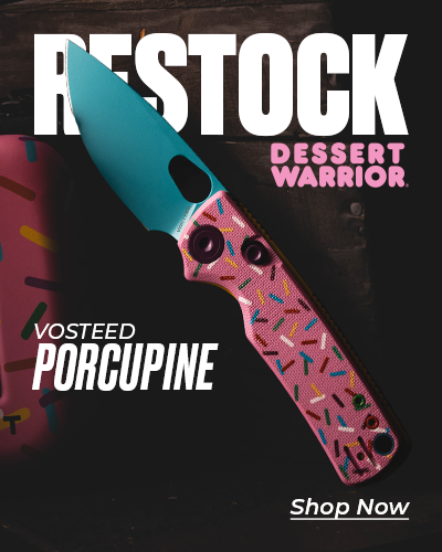 Vosteed Porcupine Dessert Warrior Restocked!