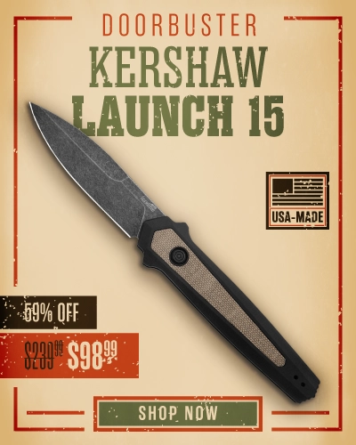 Kershaw Launch 15 Sale