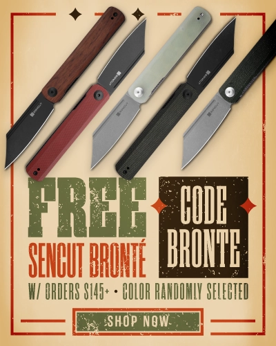 Free Sencut Bronte w/ qualifying orders 