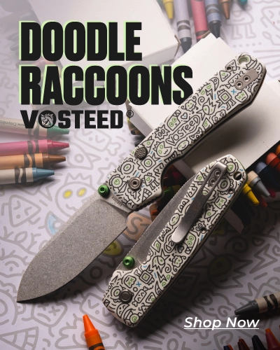 Vosteed Doodle Monster Raccoons 