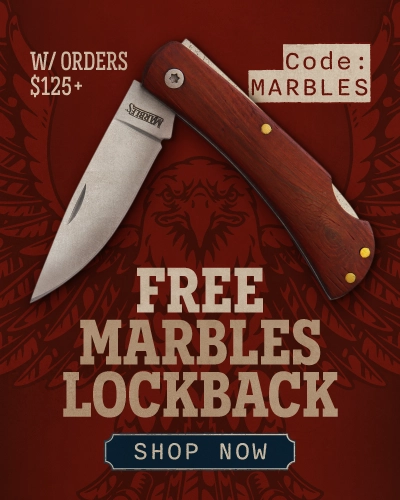 FREE Marbles Lockback W/ Orders $125+