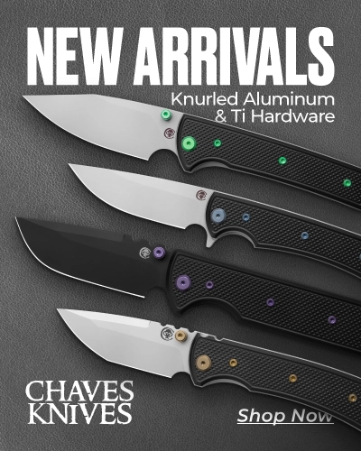 New Chaves Blue Label Knives