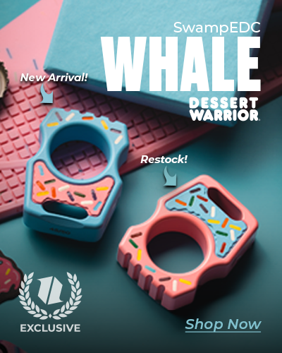 SwampEDC Whale Bottle Opener Dessert Warrior and Remix