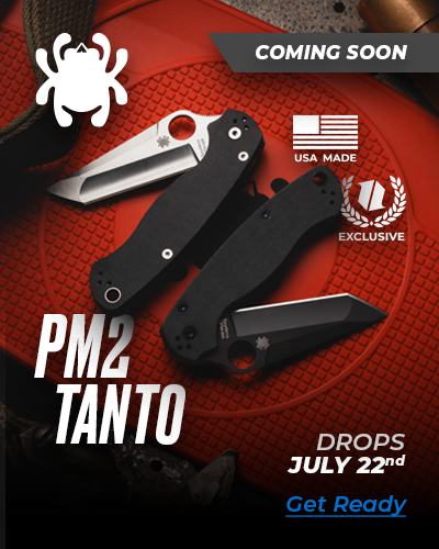 Spyderco Paramilitary 2 Tanto Coming Soon