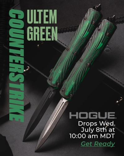 Hogue Counterstrike Green Ultem Blade HQ Exclusive Coming Soon