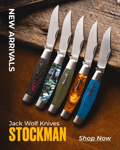 Jack Wolf KNives Stockman 