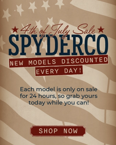 Spyderco 4th of July Sale