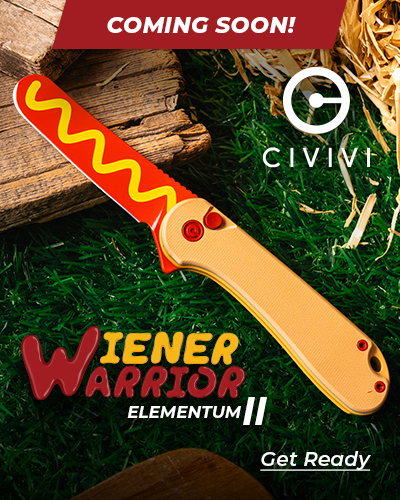CIVIVI Elementum Weiner Warrior Coming Soon!