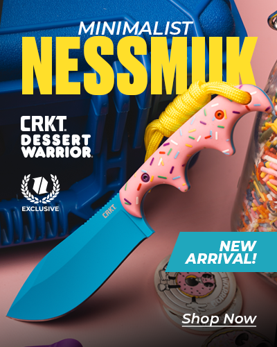 CRKT Minimalist Dessert Warrior Nessmuk