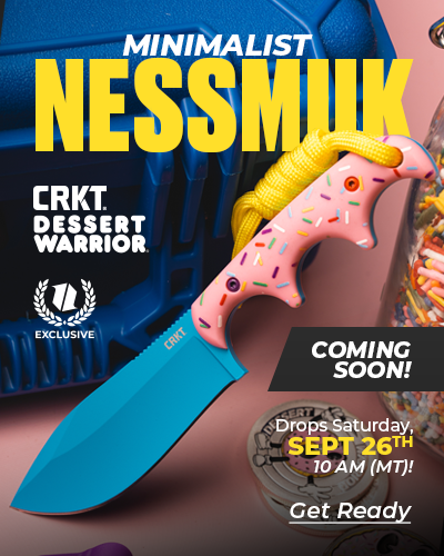 CRKT Minimalist Dessert Warrior Nessmuk