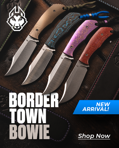 Jack Wolf Knives Border Town Bowie