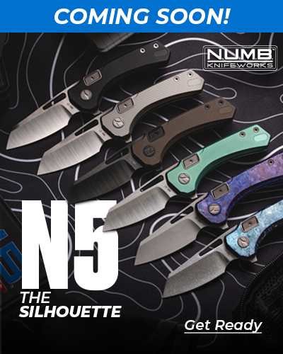 N.U.M.B. Knifeworks N5 - The Silhouette Coming Soon