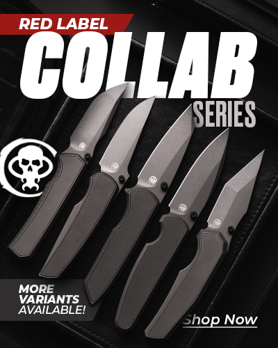 New Chaves Red Label Influencer Collaboration Knives