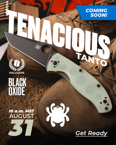 Spyderco Tenacious Tanto Blade HQ Exclusive Coming Soon