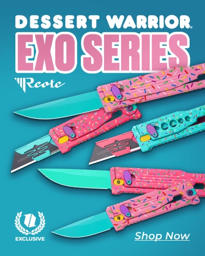 Reate Dessert Warrior Gravity Knives