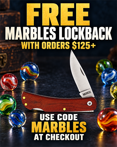 Free Marbles Lockback Knife 