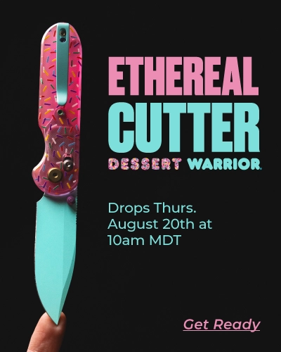 GEO Knife Ethereal Cutter Dessert Warrior Coming Soon