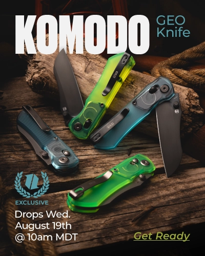 GEO Knife Komodo Blade HQ Exclusives Coming Soon