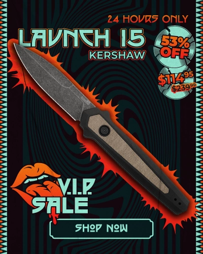 Kershaw Launch 15 Sale