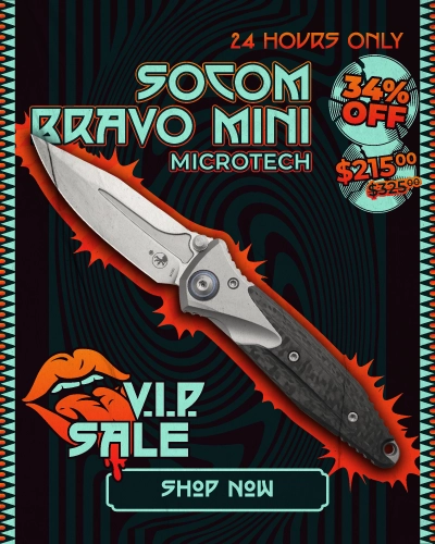 Microtech Socom Bravo Mini on Sale