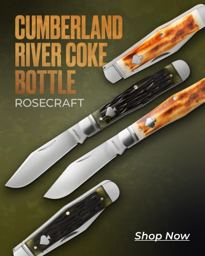 RoseCraft Blades Cumberland River Coke Bottle