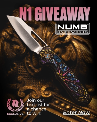 NUMB Knifeworks N1 Cornerstone Giveaway