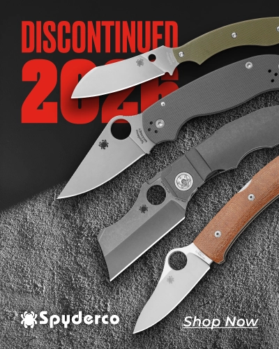 Spyderco Discontinued 2026 Knives