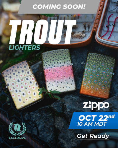 Zippo Trout Lighters Coming Soon