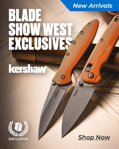 Kershaw leek and Bel Air Blade Show West Exclusives